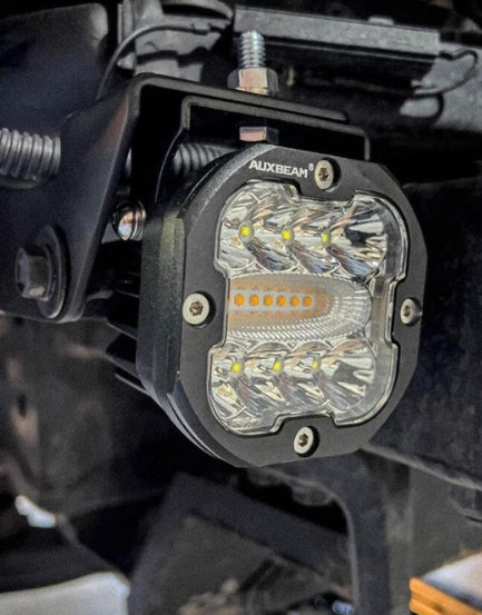 XP-ULTRA Series 3 INCH 96W 9600LM LED PODS 6 MODES WHITE AMBER FLASHING LED DRIVING LIGHTS
