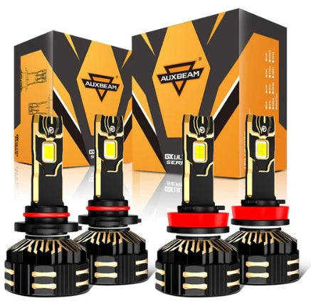 GX-ULTRA Series 40000LM 240W LED Headlight Bulbs 6500K Cool White