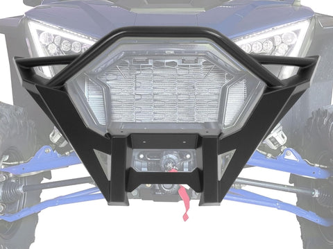 Front Bumper Compatible with 2020-2025 Polaris RZR Pro XP/Pro XP 4 Winch Bumper Off Road High Coverage Bumper