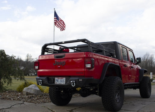 Fishbone Offroad FB22149 Mako Rear Bumper for 20-26 Jeep Gladiator JT