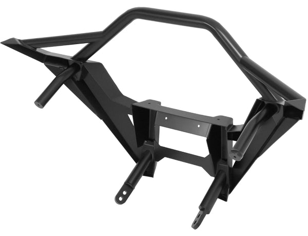Front Bumper Compatible with 2020-2025 Polaris RZR Pro XP/Pro XP 4 Winch Bumper Off Road High Coverage Bumper