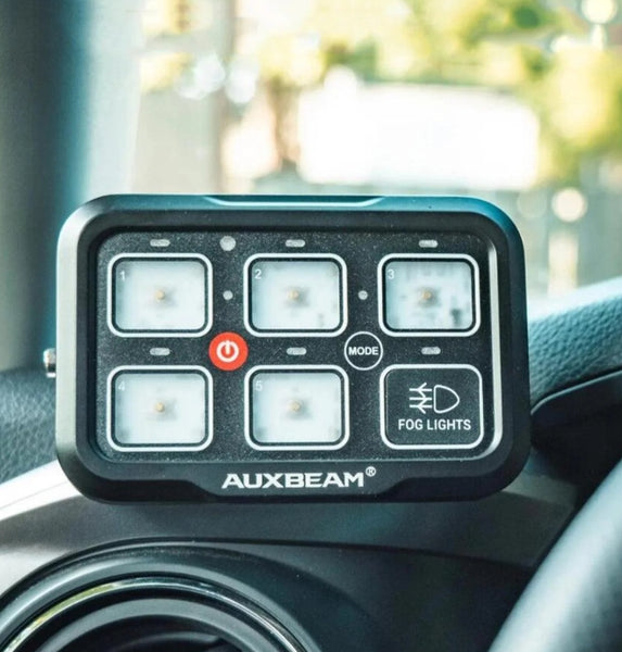 AR Series 6/8 Gang LED Switch Panel, Off-Road Light Controller