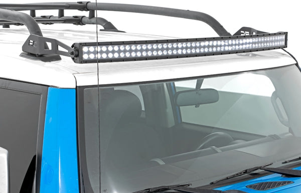50 Inch Black Series LED Light Bar Curved | Dual Row