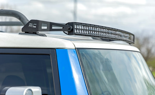 50 Inch Black Series LED Light Bar Curved | Dual Row