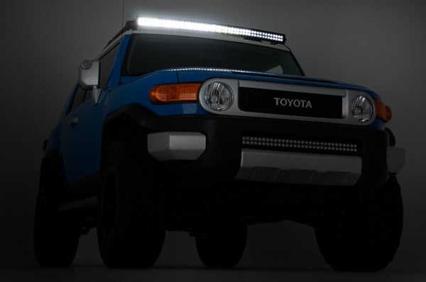 50 Inch Black Series LED Light Bar Curved | Dual Row
