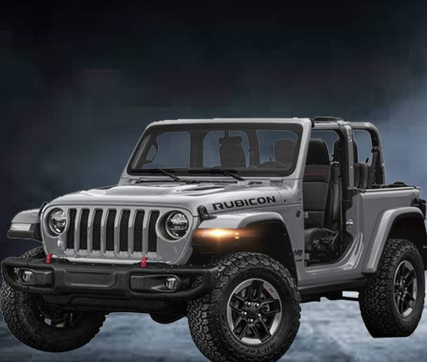 Jeep Wrangler JL Switchback LED Turn Signal Light Bulbs for 2018 2019 2020 2021 Wrangler JL & Gladiator Sport Sport S (White And Amber)