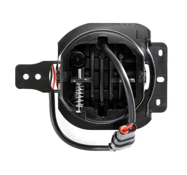 (2pcs/set) 4 Inch Round LED Fog Lamps with 2 Brackets for 2018 2019 2020 Jeep Wrangler JL JLU Jeep Gladiator JT
