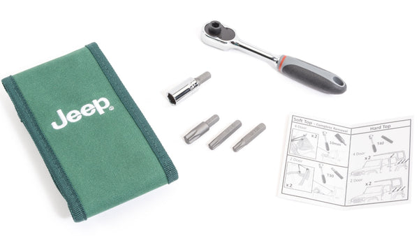 Mopar 82214166AB Top and Door Removal Torx Set for 07-18 Jeep Wrangler JK