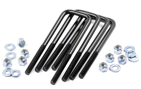 Universal Square U-Bolt Kit (Multiple Sizes)