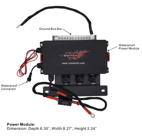 JL120 Lower Dash Switch Panel for Jeep Wrangler JL 2018-current and Gladiator 2020-current