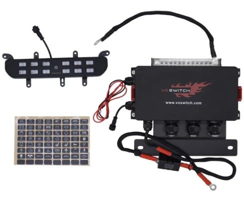 JL120 Lower Dash Switch Panel for Jeep Wrangler JL 2018-current and Gladiator 2020-current