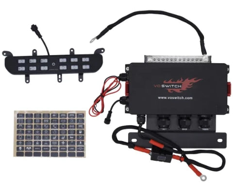 JL120 Lower Dash Switch Panel for Jeep Wrangler JL 2018-current and Gladiator 2020-current