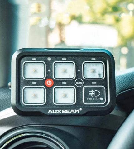 AR Series 6/8 Gang LED Switch Panel, Off Road Light Controller
