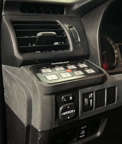 AR Series 6/8 Gang LED Switch Panel, Off Road Light Controller