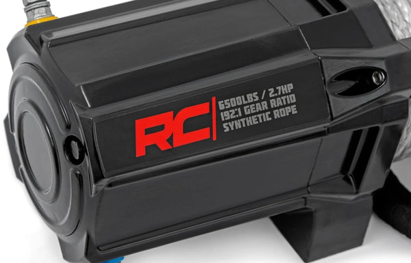6500-LB Winch W/ Remote UTV | Synthetic Rope