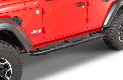 QR3 SIDE STEPS JL 4DR LIGHT TEXT BLK