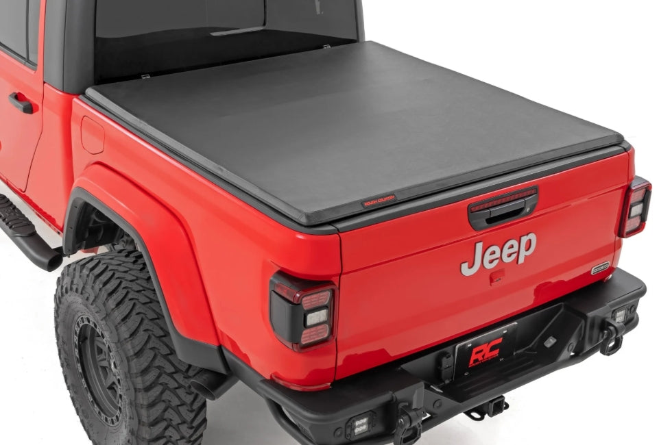 Soft Tri-Fold Bed Cover 5' Bed | Jeep Gladiator JT 4WD (2020-2025)