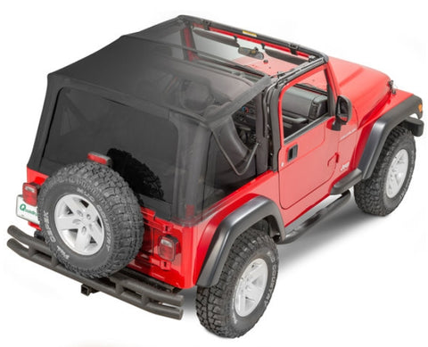 Gen II Complete Premium Sailcloth Soft Top for 97-06 Jeep Wrangler TJ