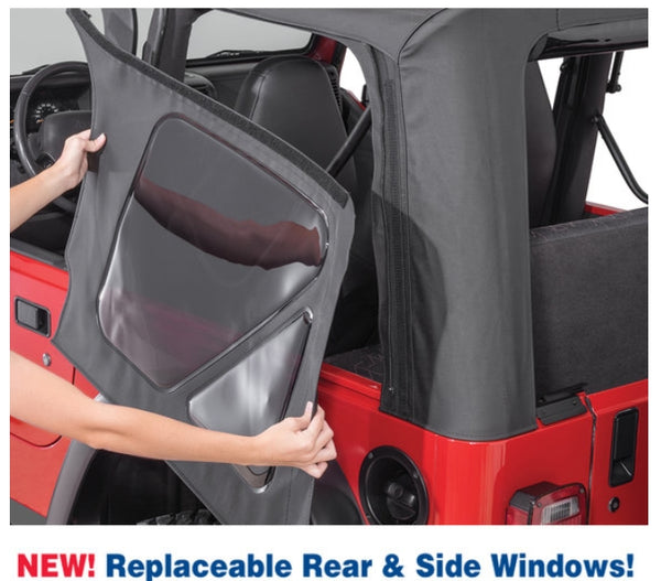 Gen II Complete Premium Sailcloth Soft Top for 97-06 Jeep Wrangler TJ