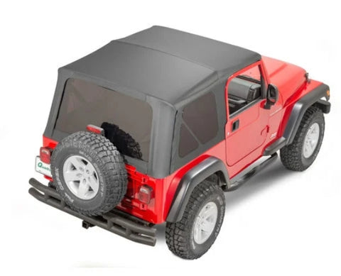 Gen II Complete Soft Top Without Doors for 97-06 Jeep Wrangler TJ