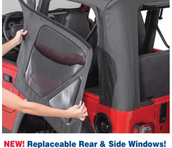 Gen II Complete Soft Top Without Doors for 97-06 Jeep Wrangler TJ