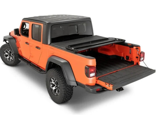 TACTIK 3033109 Tri-Fold Soft Tonneau Cover for 20-25 Jeep Gladiator JT