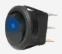 12Pcs 12V 20A Round Blue/Green/Yellow/Red LED SPST Toggle Switch