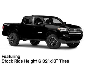 Fuel Wheels Assault Satin Black Milled 6-Lug Wheel; 17x9; -12mm Offset (16-23 Tacoma)