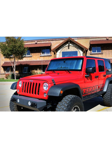 Teraflex 5028701 Windshield Shade for 07-18 Jeep Wrangler JK
