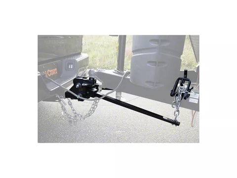 2-Inch Long Trunnion Bar Weight Distribution Hitch; 8,000 to 10,000 lb. (Universal; Some Adaptation May Be Required)