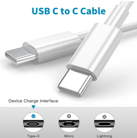 USB C to USB C Charging Cable for Apple iPhone 16 Charger Fast 6ft Long USBC to USB-C Power Cord for iPhone 16/15 Pro Max/MacBook Air 13 inch/IPad Pro/Air/10th/4/5 Type C 1Pack 6 ft 60W