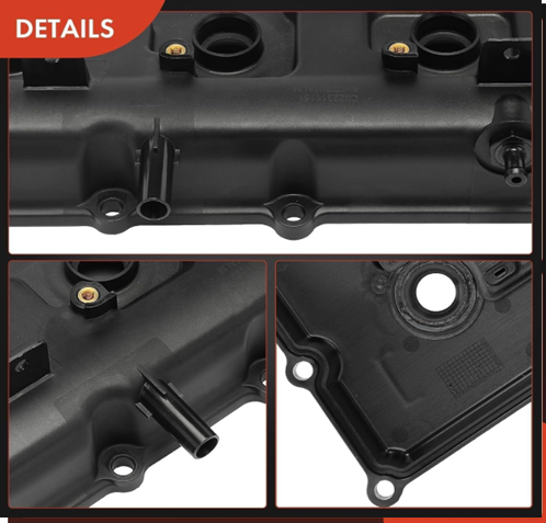 A-Premium Engine Valve Cover with Gasket & Oil Filler Cap & Bolts Compatible with Nissan Pathfinder 2008-2012, Titan Armada 2007-2015, NV2500 NV3500 2012-2017 & Infiniti QX56 2007-2010, V8 5.6L