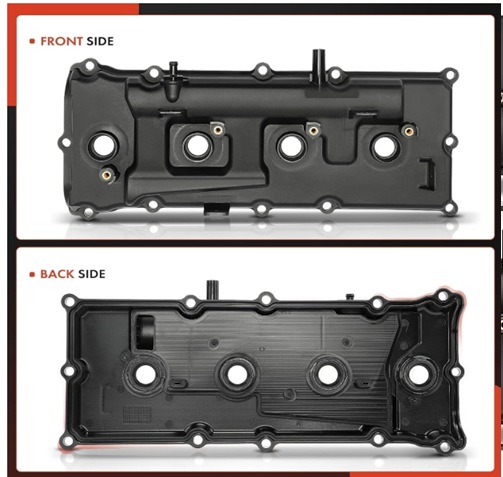 A-Premium Engine Valve Cover with Gasket & Oil Filler Cap & Bolts Compatible with Nissan Pathfinder 2008-2012, Titan Armada 2007-2015, NV2500 NV3500 2012-2017 & Infiniti QX56 2007-2010, V8 5.6L