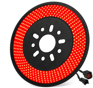 Spare Tire Brake Light for 2007-2018 Jeep Wrangler JK JKU YJ TJ, 6 Ring 405PCS LED Wheel Lights, Plug-N-Play 3rd Third Brake Light,Red Rear Tail Brake Light for Jeep Wrangler JK JKU Accessories