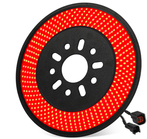 Spare Tire Brake Light for 2007-2018 Jeep Wrangler JK JKU YJ TJ, 6 Ring 405PCS LED Wheel Lights, Plug-N-Play 3rd Third Brake Light,Red Rear Tail Brake Light for Jeep Wrangler JK JKU Accessories