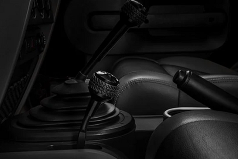 DV8 Offroad 4WD Shifter Knob; Black (07-18 Jeep Wrangler JK)