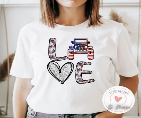 Jeep girl shirt