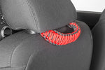 Quadratec 550 Paracord 3-in-1 Grab Handles for A Pillar, Headrests & Soundbar for 07-18 Jeep Wrangler JK