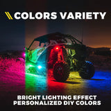 Multi-Color LED RGB Rock Lights