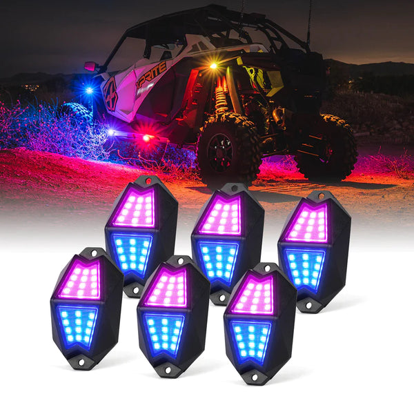 Multi-Color LED RGB Rock Lights