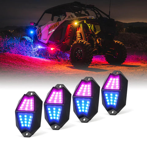 Multi-Color LED RGB Rock Lights