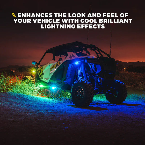 Multi-Color LED RGB Rock Lights