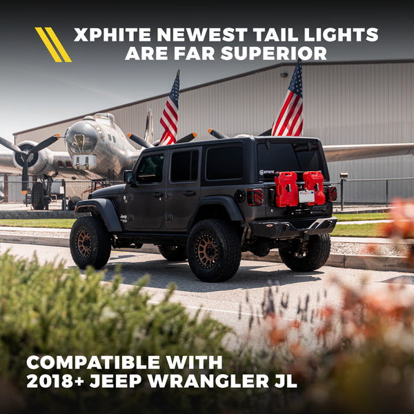 Jeep Wrangler JL Tail Lights | Savage Series