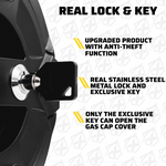 Jeep Wrangler JL Gas Cap Cover | Bedrock Series