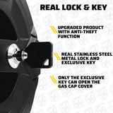 Jeep Wrangler JL Gas Cap Cover | Bedrock Series