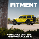 Jeep Wrangler JL Gas Cap Cover | Bedrock Series