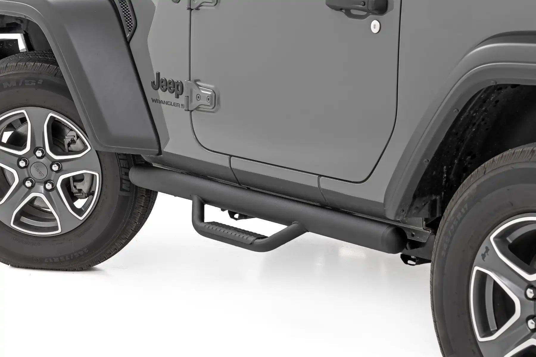 Nerf Steps Full Length | 2 Door | Jeep Wrangler JL 4WD (2018-2024)