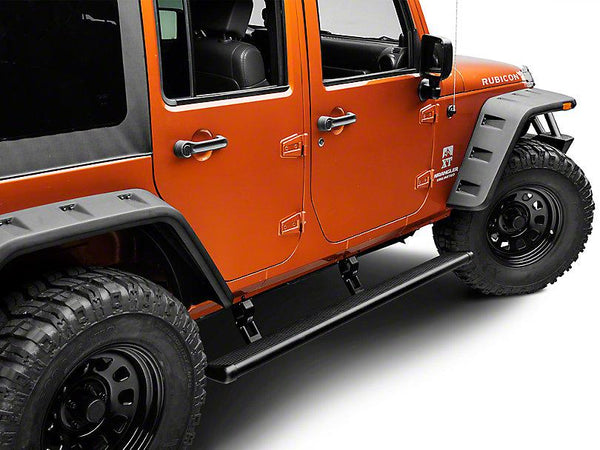 AMP Research 75122-01A PowerStep for 07-18 Jeep Wrangler Unlimited JK 4 Door