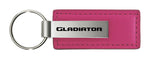 Automotive Gold Leather Gladiator Keychain