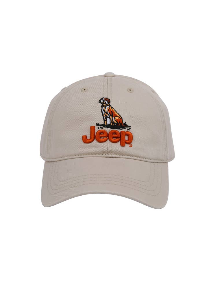Hat - Jeep Dog Premium Chino Twill - Khaki